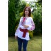 Embroidered blouse "Mountain Roses"